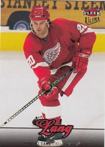 #130 Robert Lang - Chicago Blackhawks - 2007-08 Ultra Hockey