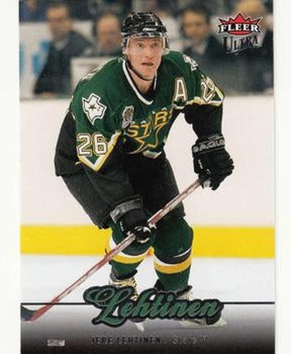#137 Jere Lehtinen - Dallas Stars - 2007-08 Ultra Hockey