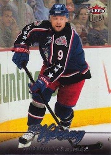 #145 David Vyborny - Columbus Blue Jackets - 2007-08 Ultra Hockey