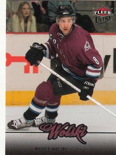 #146 Wojtek Wolski - Colorado Avalanche - 2007-08 Ultra Hockey