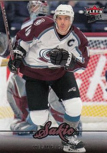 #148 Joe Sakic - Colorado Avalanche - 2007-08 Ultra Hockey