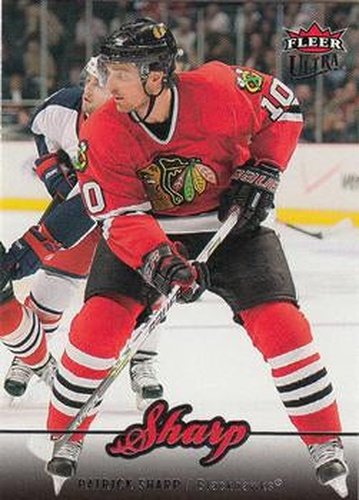#158 Patrick Sharp - Chicago Blackhawks - 2007-08 Ultra Hockey