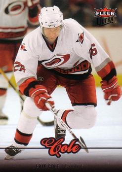 #164 Erik Cole - Carolina Hurricanes - 2007-08 Ultra Hockey