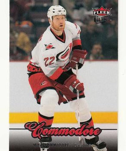 #165 Mike Commodore - Carolina Hurricanes - 2007-08 Ultra Hockey