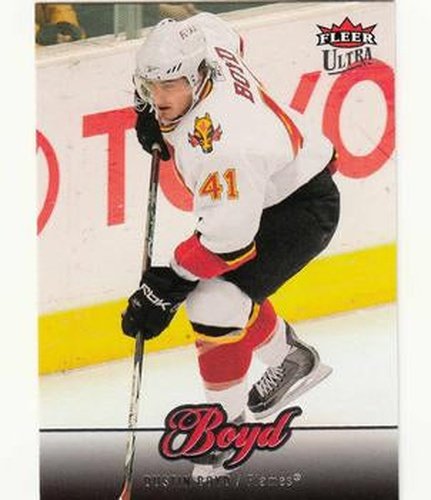 #167 Dustin Boyd - Calgary Flames - 2007-08 Ultra Hockey