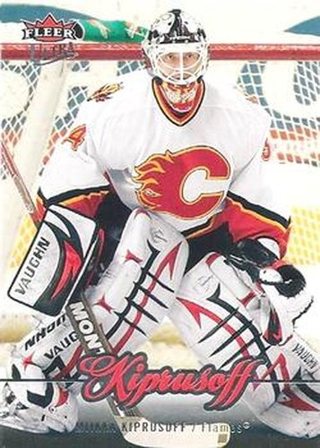 #168 Miikka Kiprusoff - Calgary Flames - 2007-08 Ultra Hockey