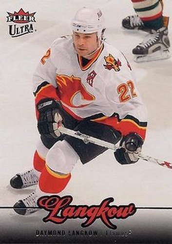 #171 Daymond Langkow - Calgary Flames - 2007-08 Ultra Hockey