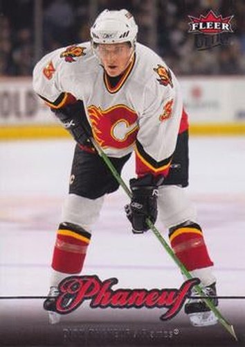 #172 Dion Phaneuf - Calgary Flames - 2007-08 Ultra Hockey