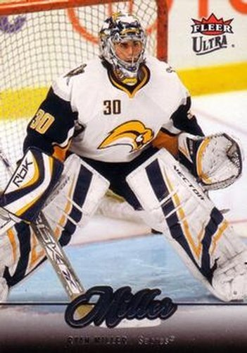 #175 Ryan Miller - Buffalo Sabres - 2007-08 Ultra Hockey