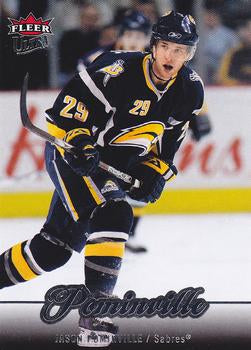 #177 Jason Pominville - Buffalo Sabres - 2007-08 Ultra Hockey