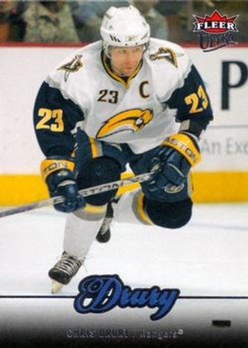 #178 Chris Drury - New York Rangers - 2007-08 Ultra Hockey