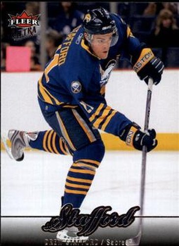 #179 Drew Stafford - Buffalo Sabres - 2007-08 Ultra Hockey