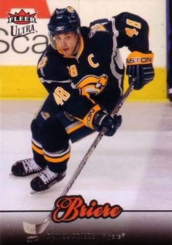 #180 Daniel Briere - Philadelphia Flyers - 2007-08 Ultra Hockey