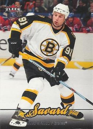 #183 Marc Savard - Boston Bruins - 2007-08 Ultra Hockey