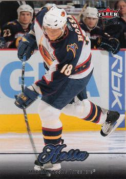 #189 Marian Hossa - Atlanta Thrashers - 2007-08 Ultra Hockey