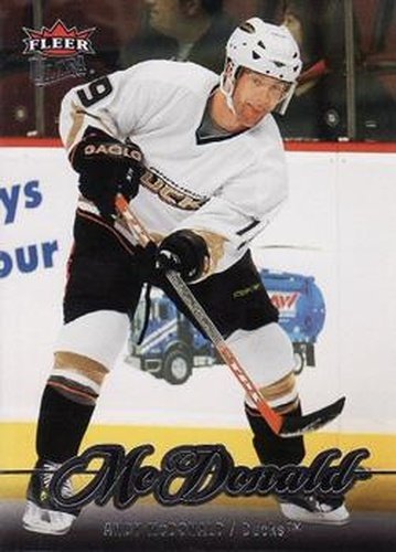 #195 Andy McDonald - Anaheim Ducks - 2007-08 Ultra Hockey