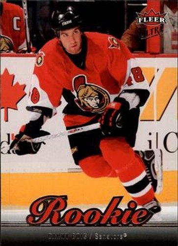 #208 Danny Bois - Ottawa Senators - 2007-08 Ultra Hockey