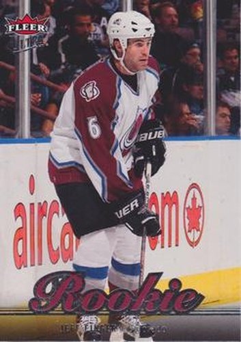 #222 Jeff Finger - Colorado Avalanche - 2007-08 Ultra Hockey