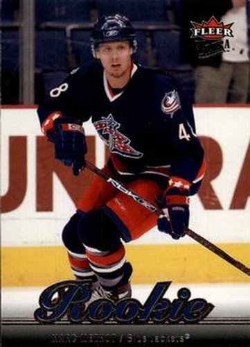 #229 Marc Methot - Columbus Blue Jackets - 2007-08 Ultra Hockey