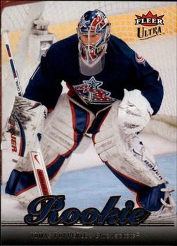 #247 Tomas Popperle - Columbus Blue Jackets - 2007-08 Ultra Hockey