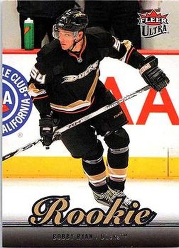 #254 Bobby Ryan - Anaheim Ducks - 2007-08 Ultra Hockey