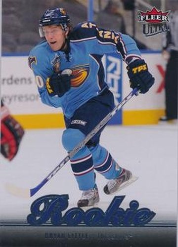 #259 Bryan Little - Atlanta Thrashers - 2007-08 Ultra Hockey
