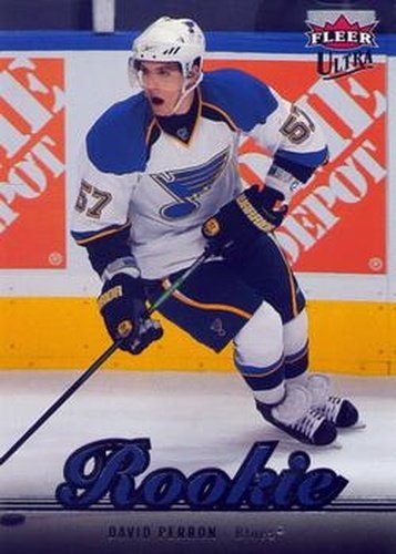 #267 David Perron - St. Louis Blues - 2007-08 Ultra Hockey