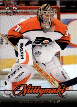 #52 Antero Niittymaki - Philadelphia Flyers - 2007-08 Ultra Hockey