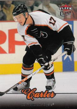#55 Jeff Carter - Philadelphia Flyers - 2007-08 Ultra Hockey