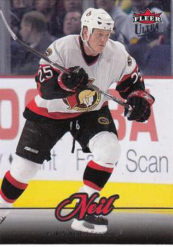 #64 Chris Neil - Ottawa Senators - 2007-08 Ultra Hockey