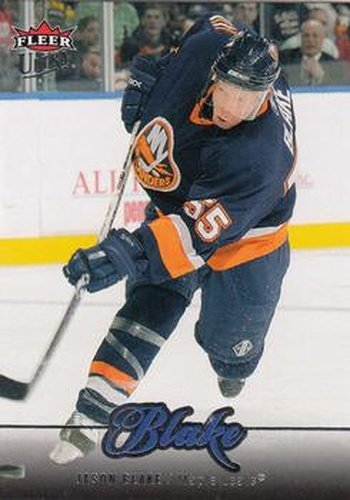 #75 Jason Blake - Toronto Maple Leafs - 2007-08 Ultra Hockey