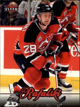 #80 Brian Rafalski - Detroit Red Wings - 2007-08 Ultra Hockey