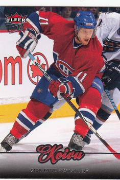 #93 Saku Koivu - Montreal Canadiens - 2007-08 Ultra Hockey