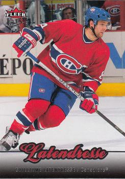 #97 Guillaume Latendresse - Montreal Canadiens - 2007-08 Ultra Hockey