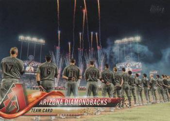 #659 Arizona Diamondbacks - Arizona Diamondbacks - 2018 Topps Baseball