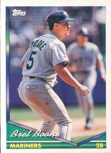 #659 Bret Boone - Seattle Mariners - 1994 Topps Baseball