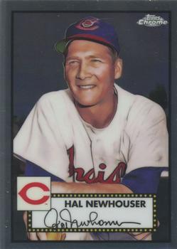 #659 Hal Newhouser - Cleveland Indians - 2021 Topps Chrome Platinum Anniversary Baseball