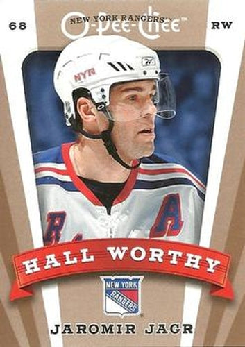 #659 Jaromir Jagr - New York Rangers - 2006-07 O-Pee-Chee Hockey