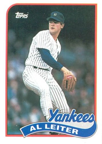 #659 Al Leiter - New York Yankees - 1989 Topps Baseball