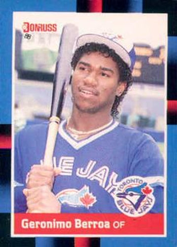 #659 Geronimo Berroa - Toronto Blue Jays - 1988 Donruss Baseball