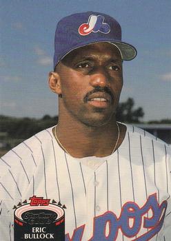 #659 Eric Bullock - Montreal Expos - 1992 Stadium Club Baseball