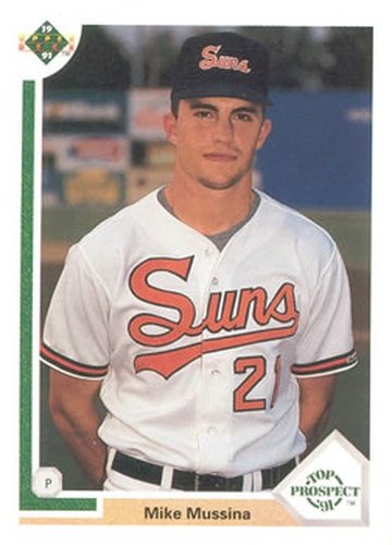 #65 Mike Mussina - Baltimore Orioles - 1991 Upper Deck Baseball
