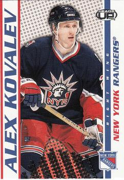 #65 Alex Kovalev - New York Rangers - 2003-04 Pacific Heads Up Hockey
