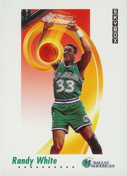 #65 Randy White - Dallas Mavericks - 1991-92 SkyBox Basketball