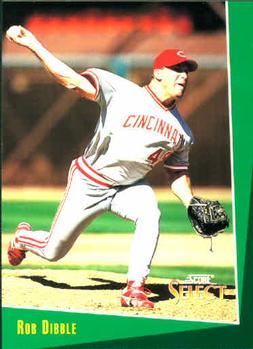 #65 Rob Dibble - Cincinnati Reds - 1993 Select Baseball