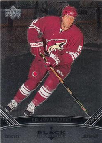 #65 Ed Jovanovski - Phoenix Coyotes - 2006-07 Upper Deck Black Diamond Hockey