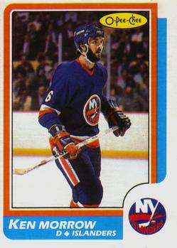 #65 Ken Morrow - New York Islanders - 1986-87 O-Pee-Chee Hockey