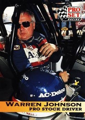 #65 Warren Johnson - 1992 Pro Set NHRA Racing