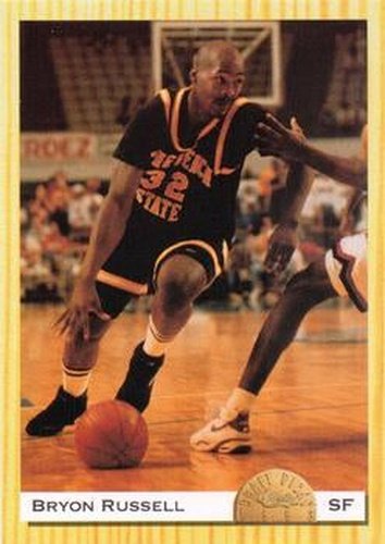 #65 Bryon Russell - Utah Jazz - 1993 Classic Draft Picks Basketball
