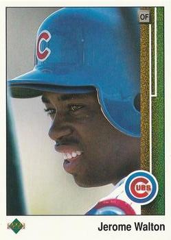 #765 Jerome Walton - Chicago Cubs - 1989 Upper Deck Baseball